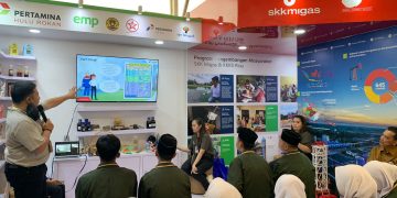 Edukasi Industri Migas PHR Disambut Antusias Siswa di Kampar Expo 2023