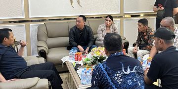 Berkunjung ke Pekanbaru, Jhon LBF Jalin Kemitraan dengan Garuda Cyber Indonesia