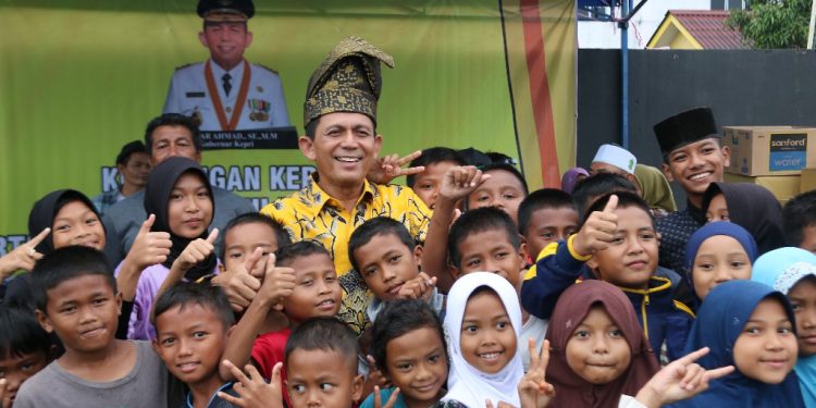 Gubernur Ansar Resmikan PSU di Pulau Buluh, Kota Batam