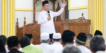 Safari Ramadhan di Masjid Hidayatullah Tanjungpinang, Ansar Tekankan Puasa Melatih Kesederhanaan