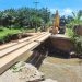 Jalan Putus di Bangun Purba Rohul, Dinas PUPRPKPP Provinsi Riau Bangun Jembatan Darurat