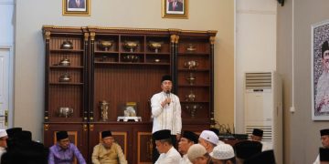 Menyambut Ramadan Gubernur dan Wagub Riau Doa Bersama
