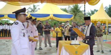 Bupati Rohil Lantik Pj Penghulu dan BPKep di Bagansinembah