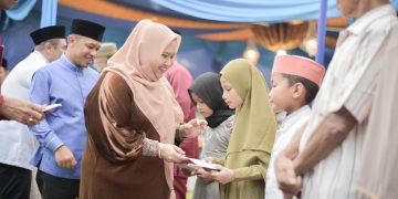 Safari Di Desa Simpang Padang, Bupati  Kasmarni Komitmen Majukan dan Laksanakan Pembangunan Berbagai Sektor