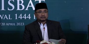 Pemerintah Tetapkan 1 Syawal 1444H Jatuh pada Sabtu, 22 April 2023