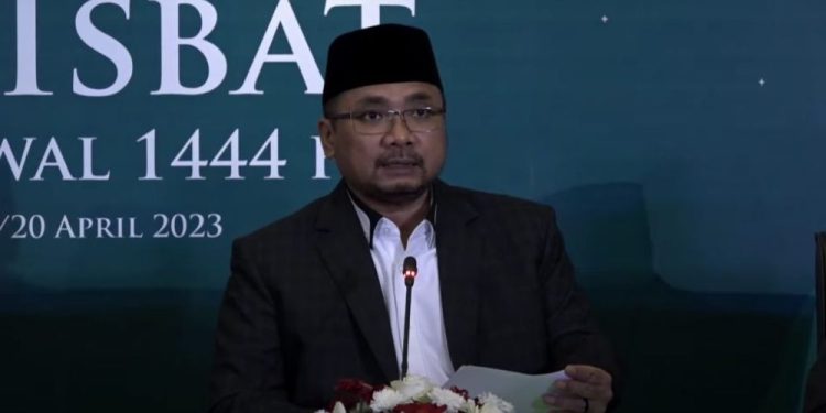 Pemerintah Tetapkan 1 Syawal 1444H Jatuh pada Sabtu, 22 April 2023