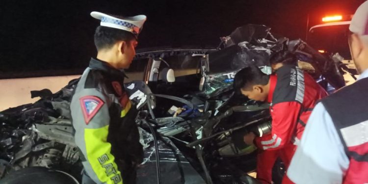 Seorang Pemudik Tewas Kecelakaan di Tol Pekanbaru-Dumai