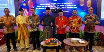 Halalbihalal Konsulat Malaysia, Asisten III Setdaprov Riau Sampaikan Perkembangan Ekonomi