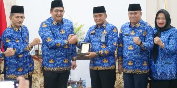 Bupati Bintan Sambut Kunjungan Silaturahmi Kepala Lapas Narkotika