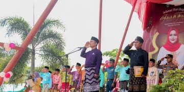 Peringatan Hari Otonomi Ke-27 Dan Hardiknas Tahun 2023, Bupati Sampaikan Dua Pidato Menteri