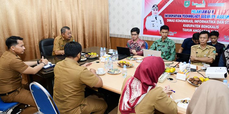 Antisipasi Serangan Siber, Diskominfotik Gandeng BSSN Lakukan Asesmen Sistem IT