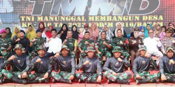 Inspektur Jenderal TNI AD Puji Kekompakan Wali Kota Batam dan Forkopimda Sukseskan TMMD