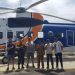 helikopter water bombing jenis Sikorsky bantuan dari BNPB RI.