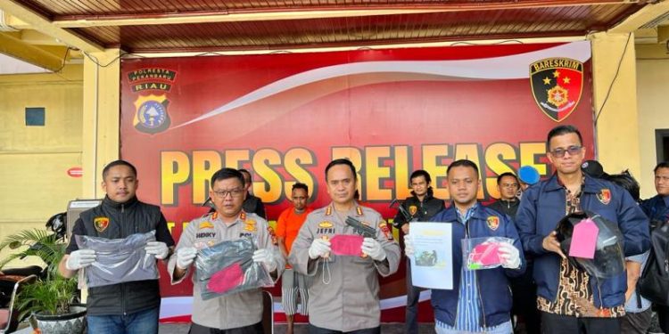 Perampok Agen BRI Link di Pekanbaru Ditembak Polisi