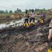Polisi Tangkap Pelaku Bakar Lahan di Rokan Hilir