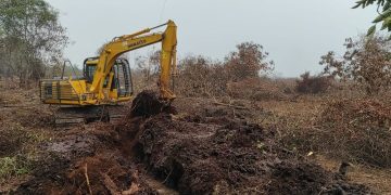 Satgas Karhutla Turunkan Alat Berat di Lokasi Rawan Kebakaran Lahan