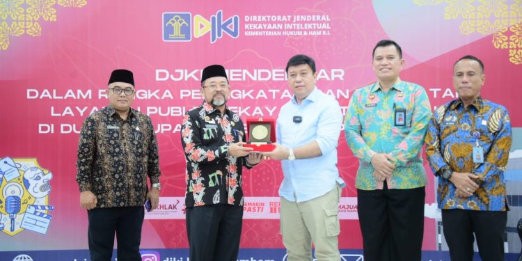 Bupati Bengkalis Sambut Baik dan Dukung Kegiatan Peningkatan dan Penguatan Layanan Publik HKI