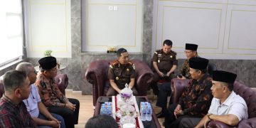 Bahas Peredaran Narkoba, Tokoh Adat Bengkalis Silaturahmi ke Kantor Kejari