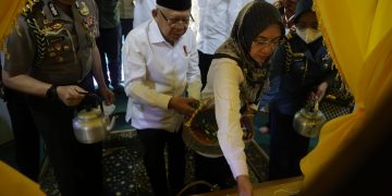 Wapres RI Akhiri Kunker ke Kepri Dengan Wisata Religi di Pulau Penyengat