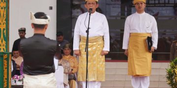 Pimpin Peringatan Hari Lahir Pancasila, Gubernur Ansar Ajak Aktualisasikan  Nilainya