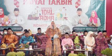 Pawai Takbir Idul Adha di Mandau Berlangsung Meriah, Bupati Kasmarni Komitmen Dukung Bidang Keagamaan