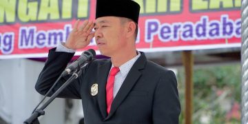Irup Upacara Peringatan Hari lahir Pancasila, Bupati Rohil Sampaikan Amanat Presiden RI