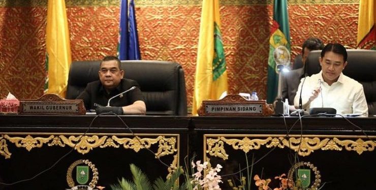 Hardianto Pimpin Paripurna DPRD Riau, Agenda Penutupan Masa Persidangan Pertama dan Membuka Masa Persidangan kedua Tahun 2023