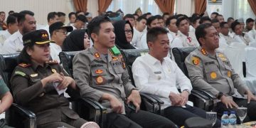 Bupati Rohil Hadiri Launching Polisi RW Jajaran Polda Riau