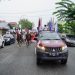 Dimulai dari Kota Pekanbaru, Pawai Kirab Pemilu 2024 Finis di Lapangan Pelajar Bangkinang