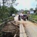 Dinas PUPR Riau Gerak Cepat Perbaiki Jembatan Ambruk di Keritang Inhil