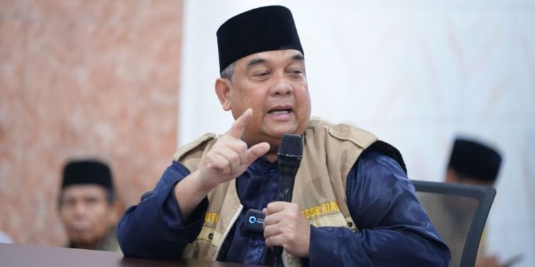 GSSB di Desa Balam Jaya Kampar, Ini pesan Wagub Riau