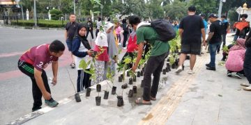 Peringatan Hari Lingkungan Hidup Sedunia di Riau, 500 Bibit Pohon Dibagikan Gratis