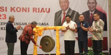 Rakerprov KONI Riau, Suwarno Apresiasi Atlet  Sumbang Medali di SEA Games
