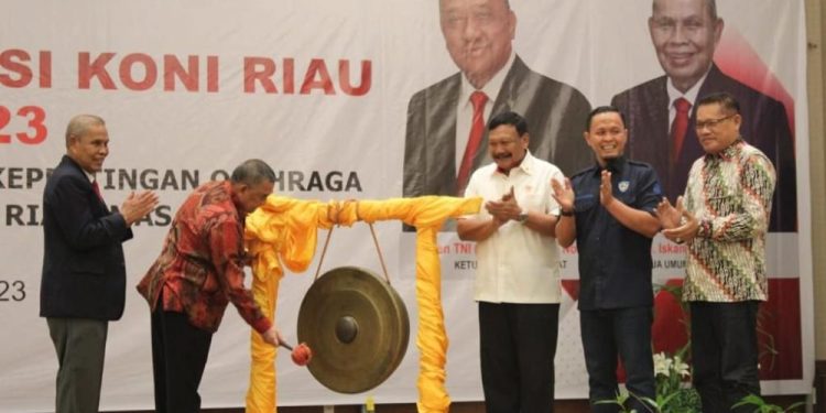 Rakerprov KONI Riau, Suwarno Apresiasi Atlet Sumbang Medali di SEA Games