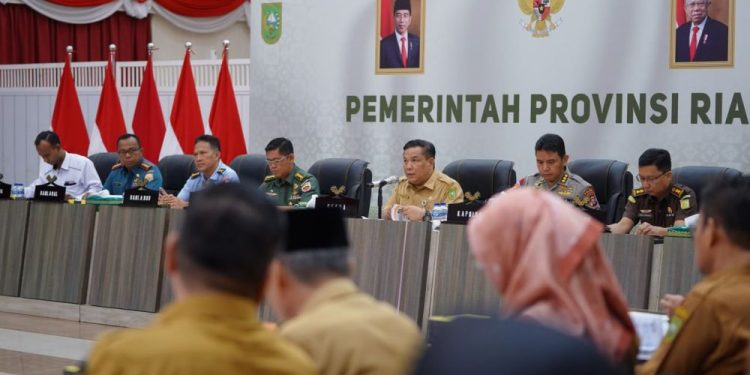 Sekdaprov Riau Minta Semua Pihak Pastikan Kesiapan Pemilu 2024 Terlaksana dengan Aman dan Lancar