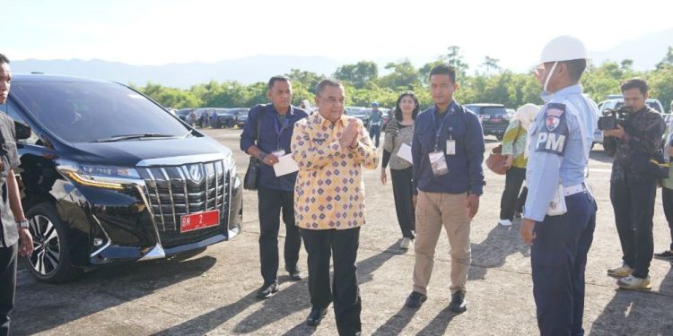 Wagub Riau Hadiri Penas Petani Nelayan XVI Tahun 2023 di Padang Sumbar