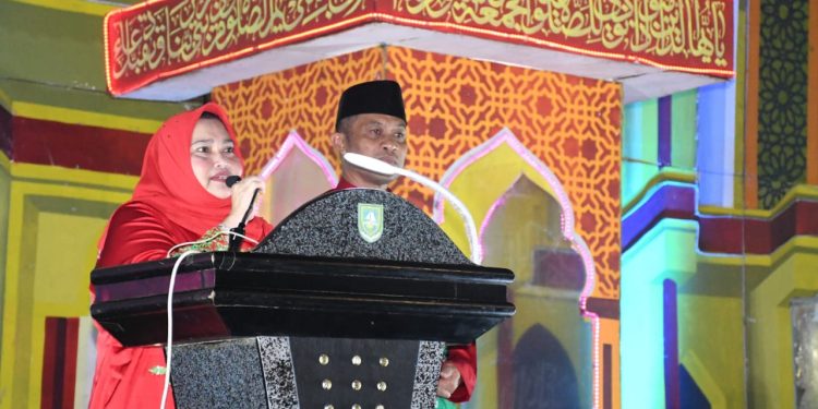 Bupati Buka MTQ ke-55 Kecamatan Bengkalis, Kasmarni ajak Warga Muslim Tingkatkan Interaksi dengan Al Quran