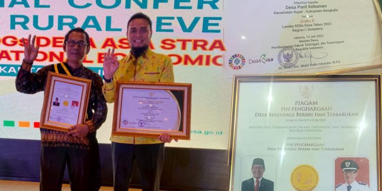 Parit Kebumen Raih Juara II Lomba SDGS Nasional, Bupati Kasmarni Ucapkan Selamat