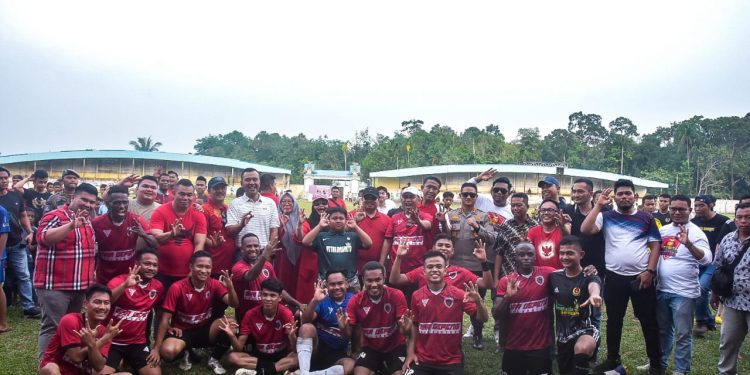 Bupati Cup I Berakhir, Bupati FC Raih Juara Kalahkan KONI FC 4-1
