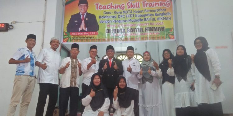 Puluhan Guru MDTA Ikuti Training, Motivator: Mendidiklah dengan Cinta!