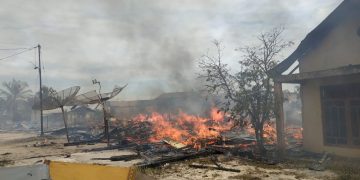 30 Rumah Semi Permanen di Rohil Terbakar