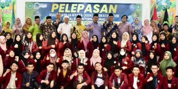 KKN ke Bengkalis, Ini Pesan Wabup Bagus Santoso Kepada Mahasiswa Tafaquh Fiddin Dumai