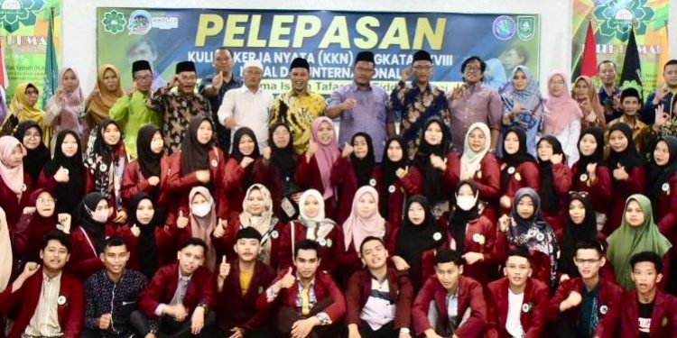 KKN ke Bengkalis, Ini Pesan Wabup Bagus Santoso Kepada Mahasiswa Tafaquh Fiddin Dumai