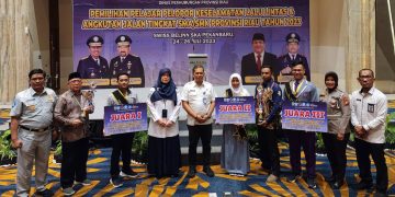 Dishub Bengkalis Jadi Pembina Terbaik, Ahsan Juara I  Pelajar Pelopor Keselamatan Lalu Lintas Tingkat Provinsi Riau