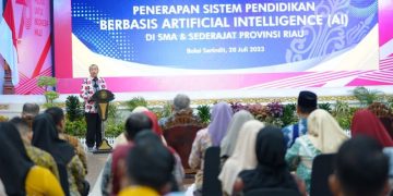 SMA/SMK di Riau Akan Terapkan Sistem Pendidikan Berbasis AI