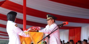 Inspektur Upacara HUT ke 78 RI, Ini Harapan Gubri