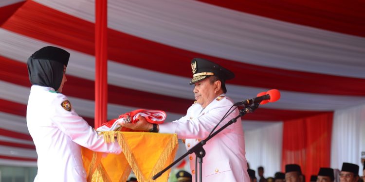 Inspektur Upacara HUT ke 78 RI, Ini Harapan Gubri