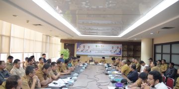 Difasilitasi Pemprov Riau, Kabupaten Bengkalis dan Siak Bahas Konflik Batas dan Lahan