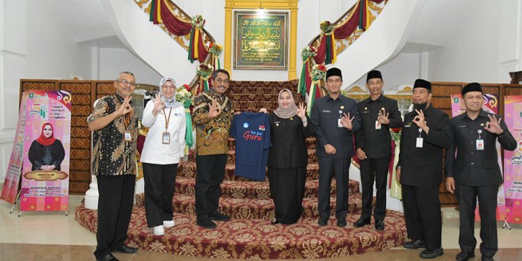Silaturahmi Bersama Bupati Bengkalis, Direktur PPG Kemendikbudristek Bahas Masalah Guru Penggerak