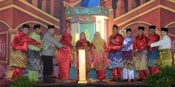 Buka MTQ Ke-V Tingkat Kecamatan Talang Muandau, Ini Pesan Dan Harapan Bupati Kasmarni